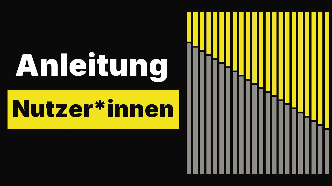 Anleitung: Nutzer*innen zu Google Analytics hinzufügen