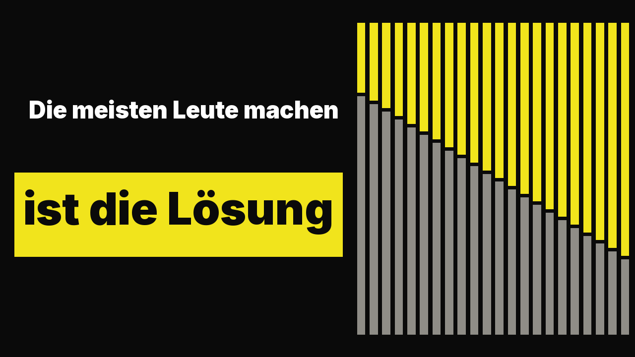 Die meisten Leute machen SEO zu kompliziert. Hier ist die Lösung.