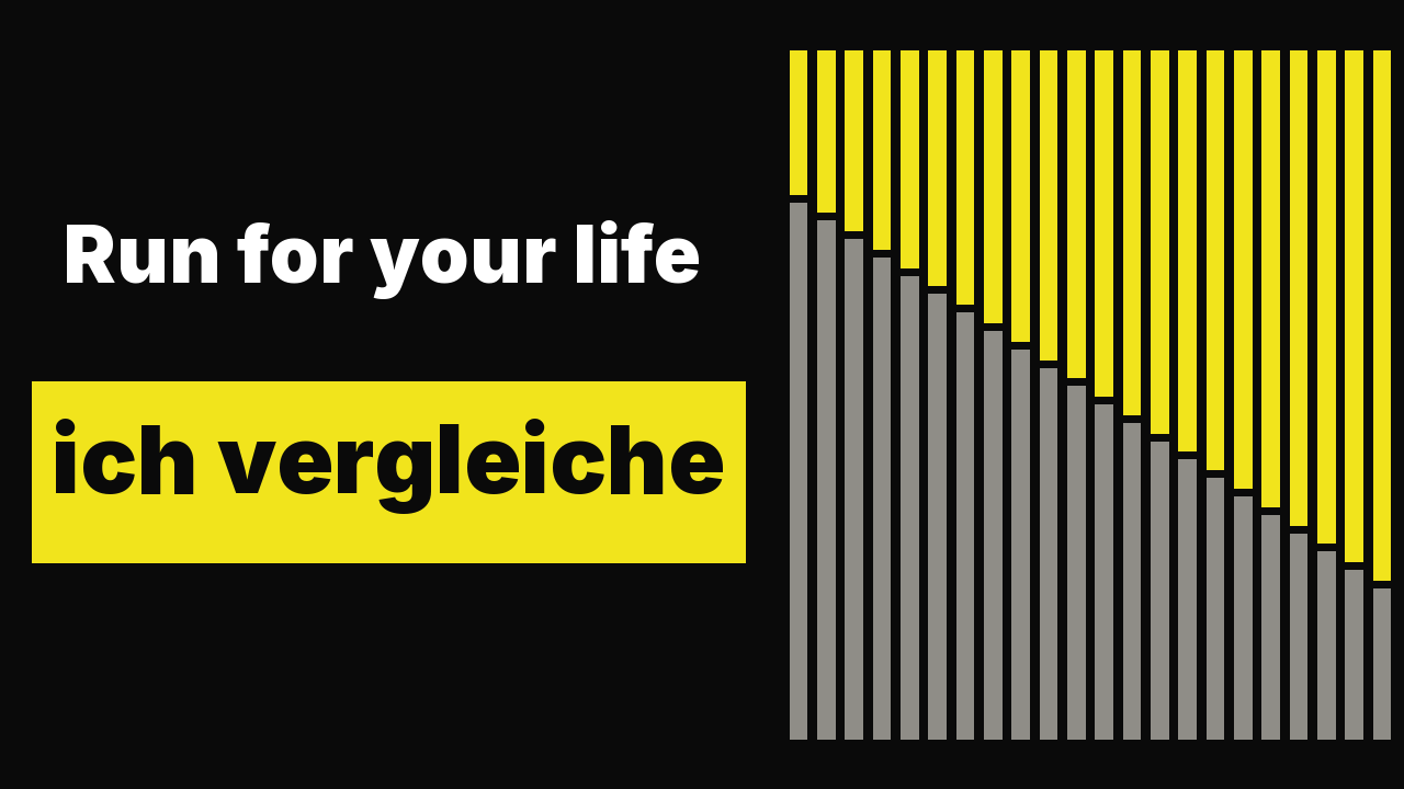 Run for your life – ich vergleiche Lauf-Apps