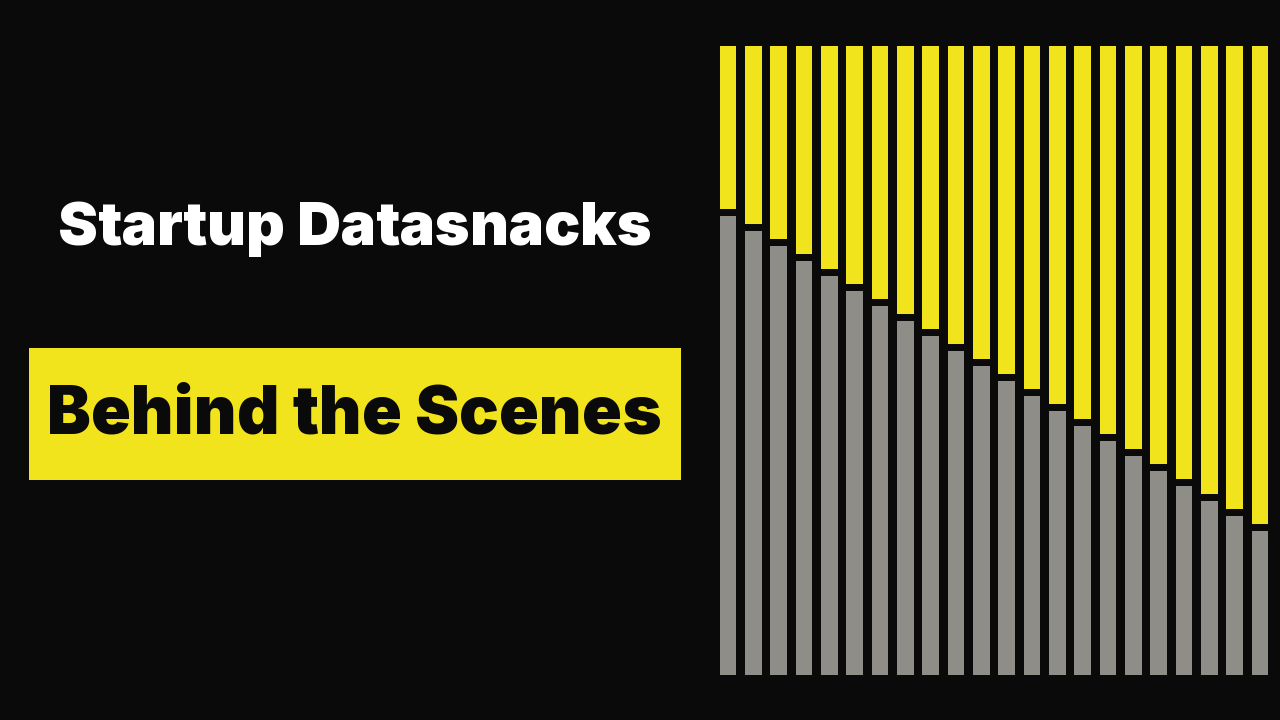 Startup Datasnacks – Behind the Scenes