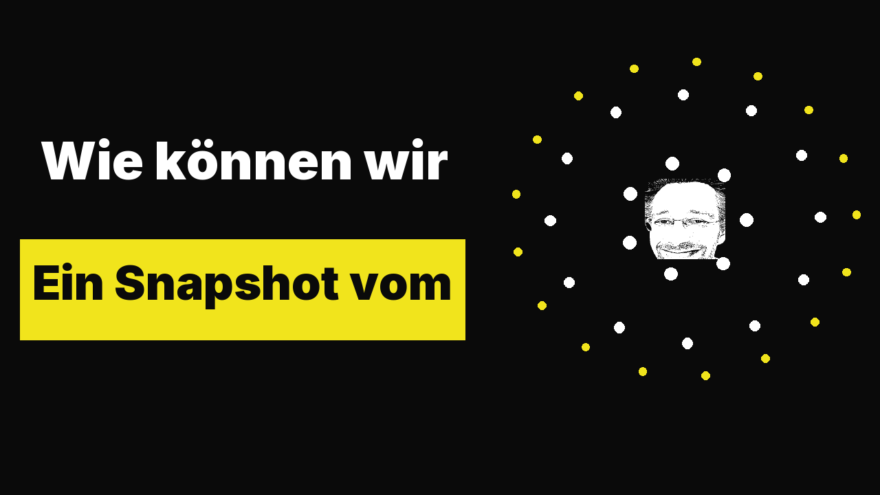 Wie können wir als Agentur unsere Website besser machen? Ein Snapshot vom 16.01.2023