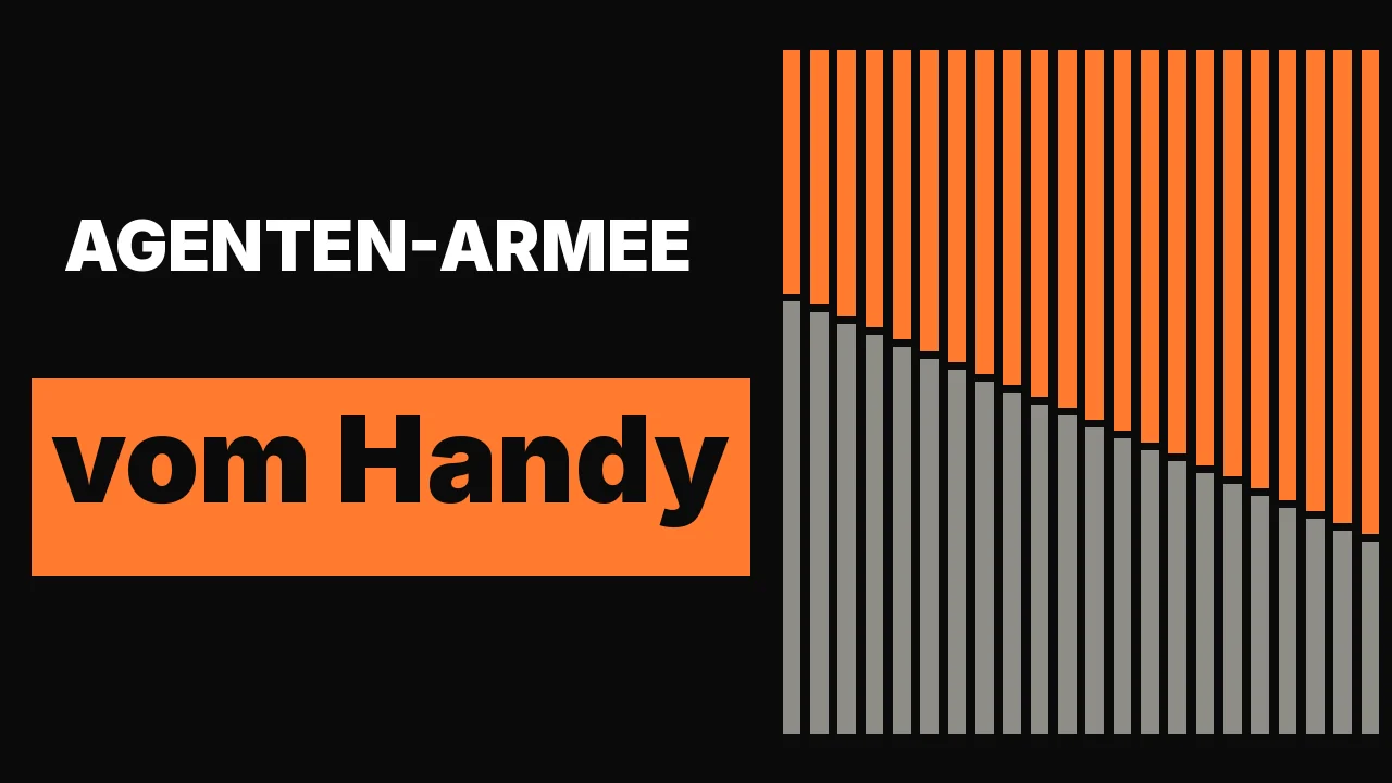 KI-Agenten-Armee vom Handy: der See, das MG und die fehlende Kapsel
