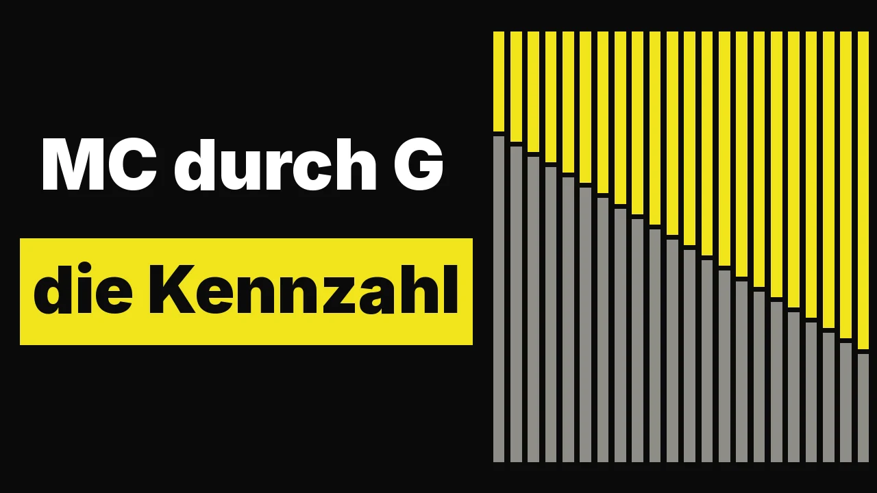 Die McGrinsey-Ratio: warum das KGV die Falschen belohnt