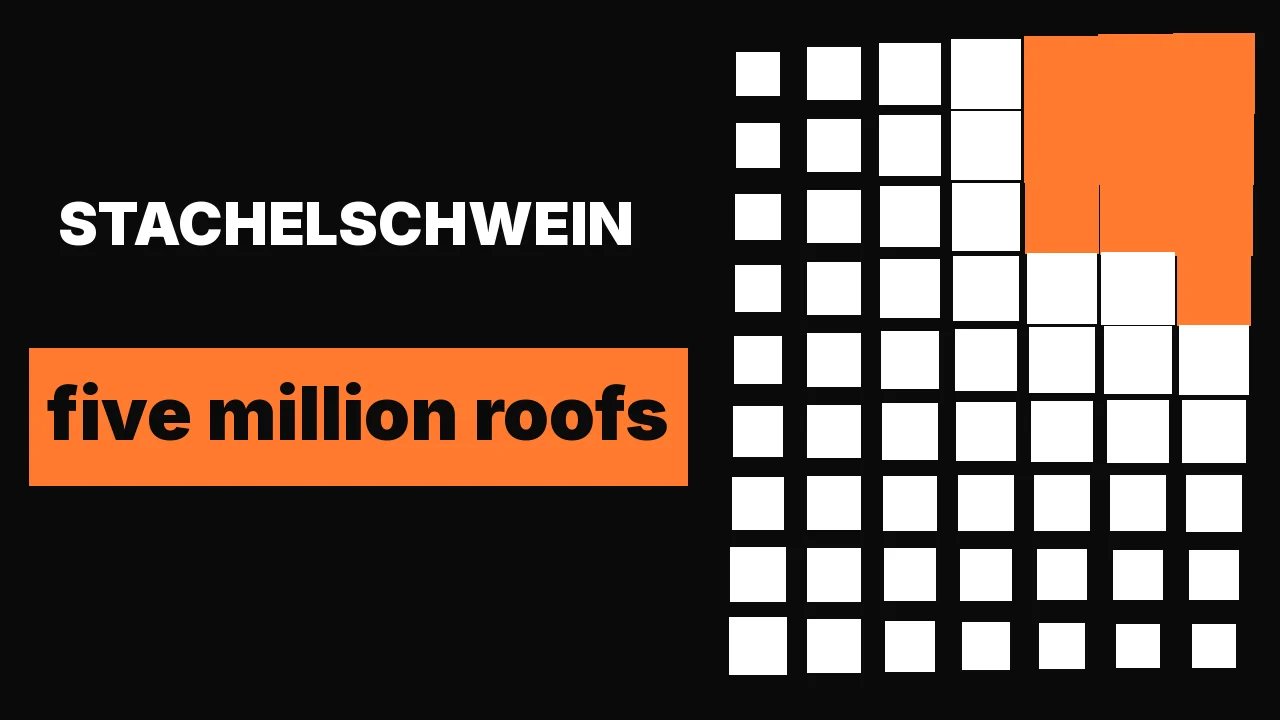 Project Stachelschwein: five million roofs, no missile