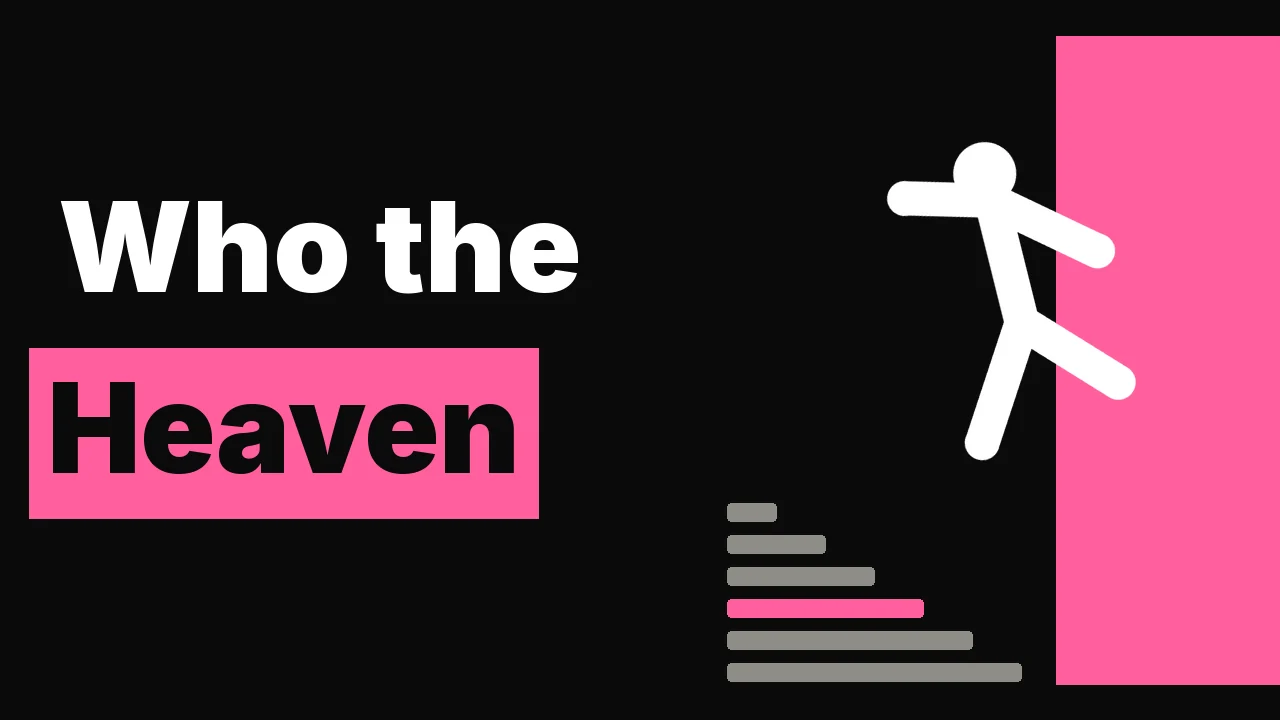 WHO THE HEAVEN: warum wir ab jetzt den Himmel im Menschen suchen